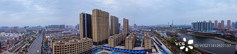 驻马店 驿城区 地标 航拍素材 河南省 驻马店市 城市图片素材