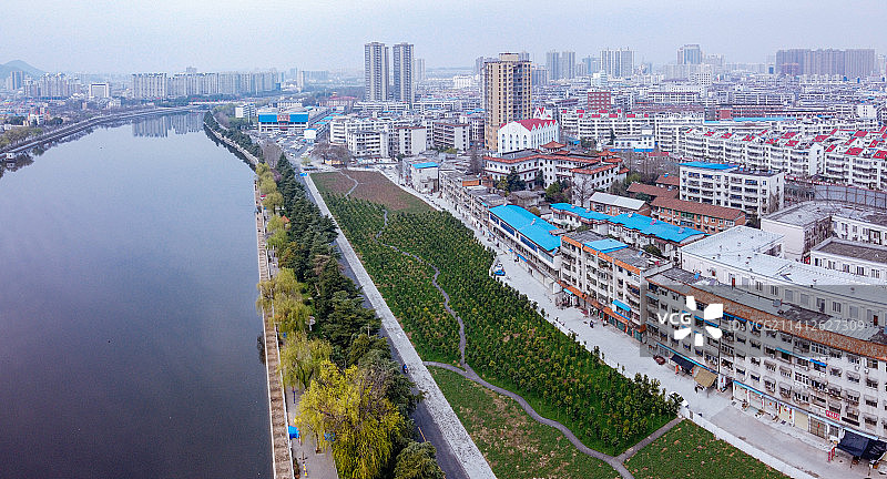 信阳 浉河区 地标 航拍素材 河南省 信阳市 城市 商业图片素材