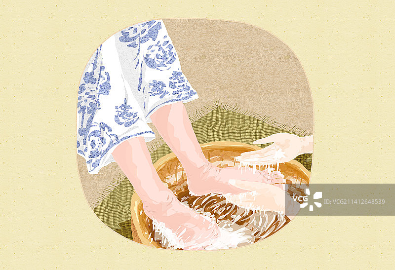 2023年剪纸风年俗系列图——年的剪影图片素材