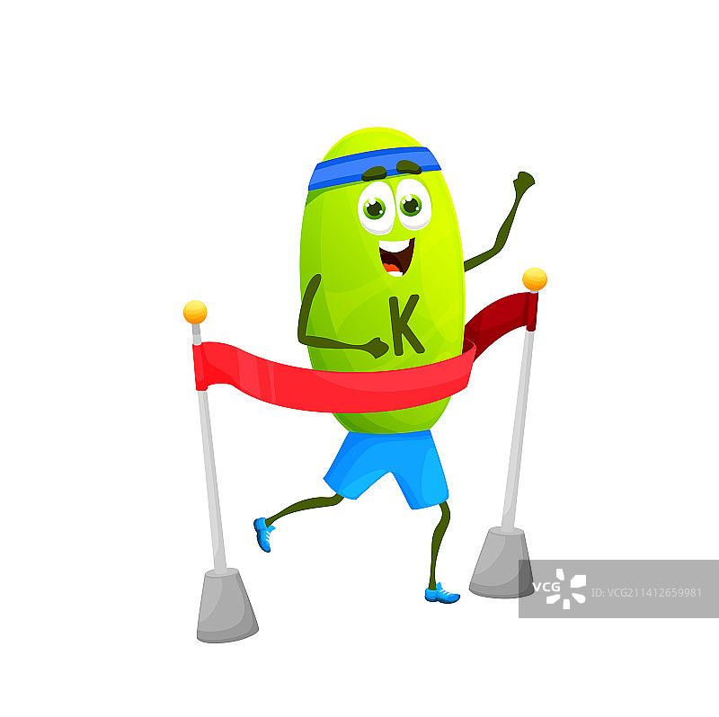 卡通维生素K醌角色图片素材