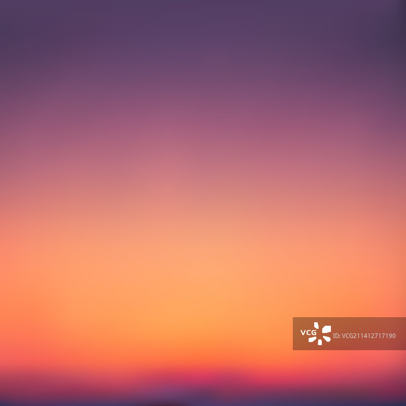 模仿日落的抽象紫色橙色背景图片素材