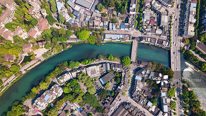 三道堰图片素材