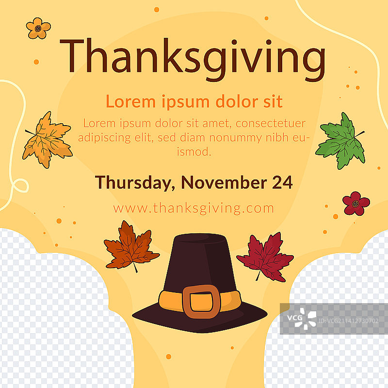 感恩节庆祝活动帖子合集图片素材