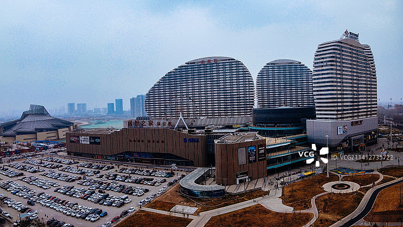 保定 莲池区 地标 航拍素材 河北省 保定市 城市 商业图片素材