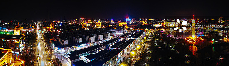 鹤壁 淇滨区 地标 航拍素材 河南省 鹤壁市 城市 商业图片素材