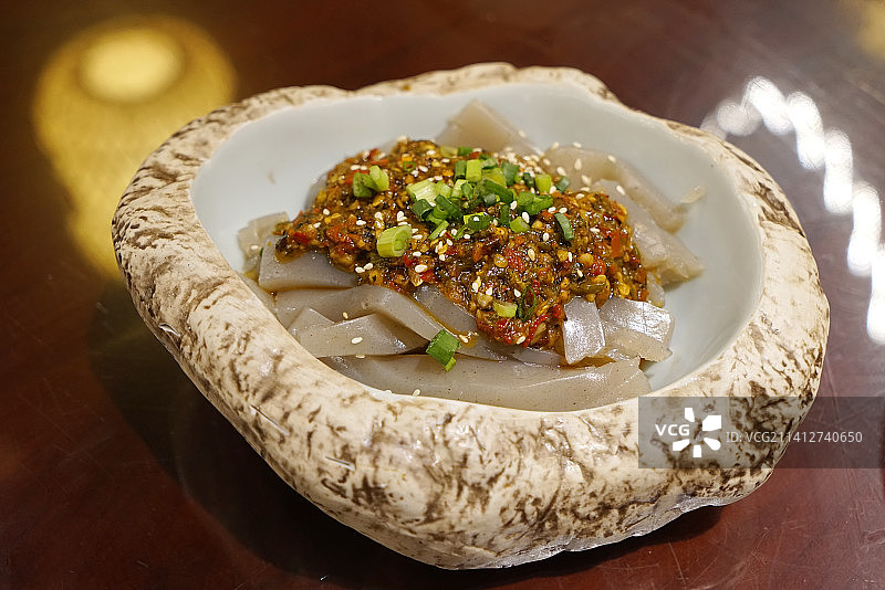 剁椒凉粉图片素材