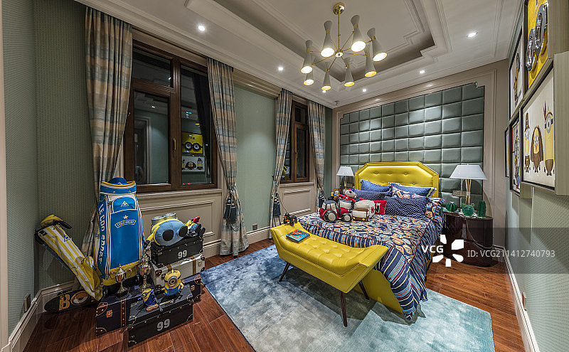 样板间卧室图片素材