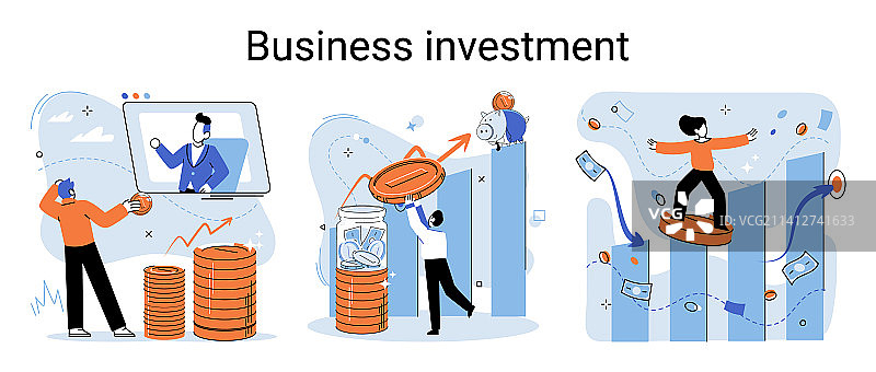 商业投资概念图片素材