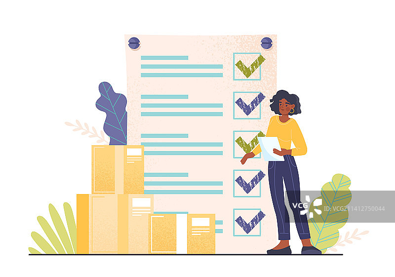 商店员工盘点图片素材