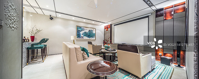 样板间观影厅图片素材