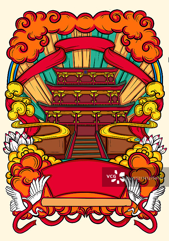 沈阳故宫图片素材