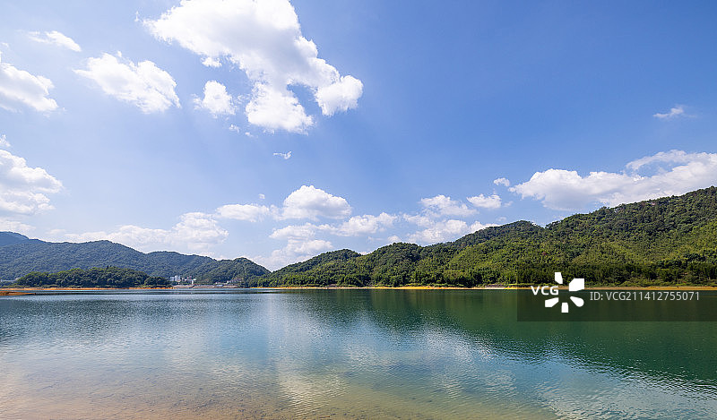 广州市从化区良口镇小衫村泸沽湖风光图片素材