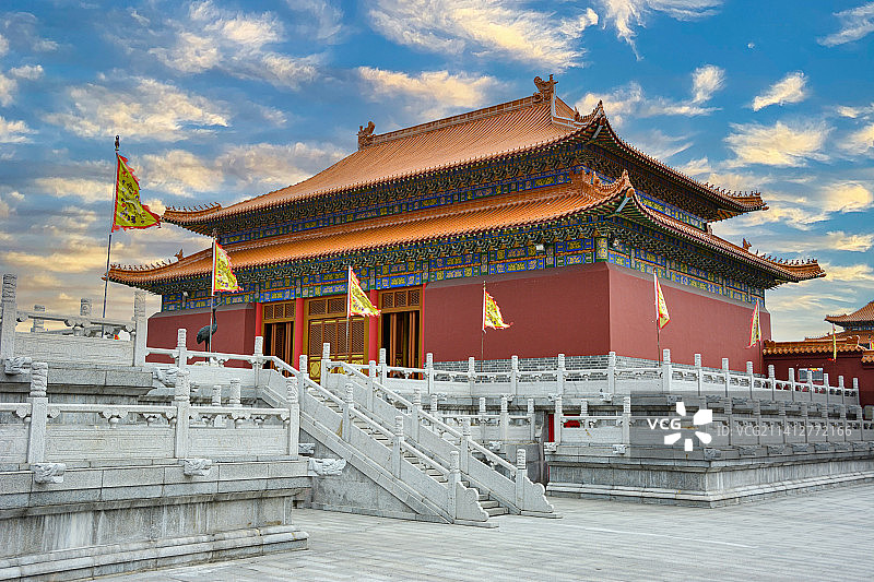 佛山西樵山国艺影视城明清皇宫图片素材