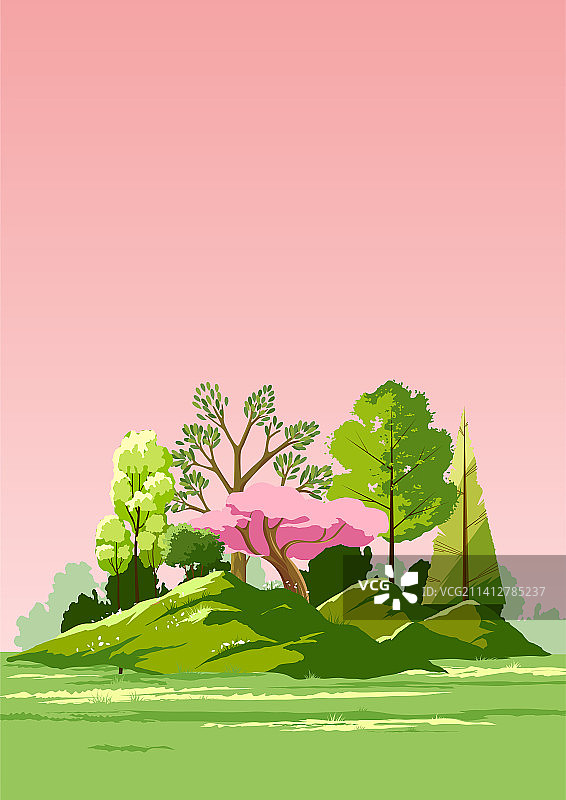 四季之春图片素材