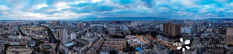 曲靖 麒麟区 麒麟东路 交通路 美佳华 文化馆 龙潭公园图片素材