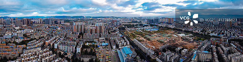 曲靖 麒麟区 麒麟东路 交通路 美佳华 文化馆 龙潭公园图片素材