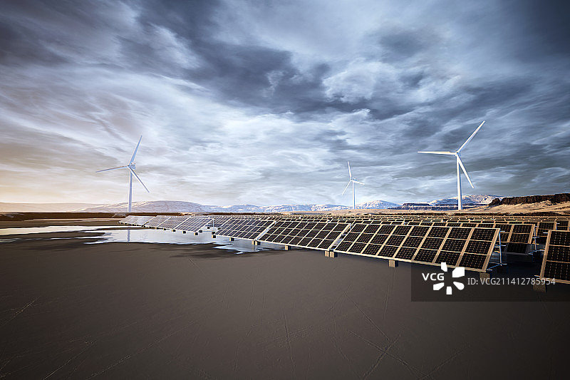 新能源，能源，储能，光伏，电力图片素材