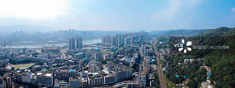 宜宾市 翠屏区 金沙江 中坝大桥 市一中 湿地公园 翠柏路图片素材