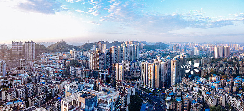 遵义 红花岗区 凤凰山公园 夏新广场 中华南路 湘江图片素材