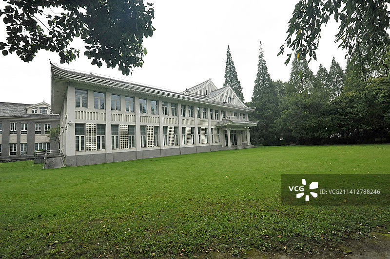 上海复旦大学校园图片素材