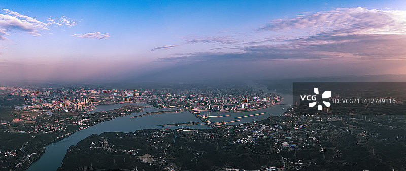 万里长江第一坝-葛洲坝-高峰摄图片素材