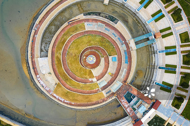 日照潮汐塔风景图片素材