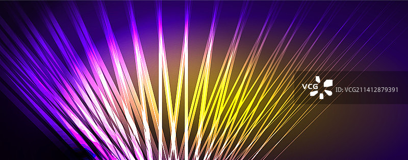 光束、霓虹灯线条抽象的背景图片素材