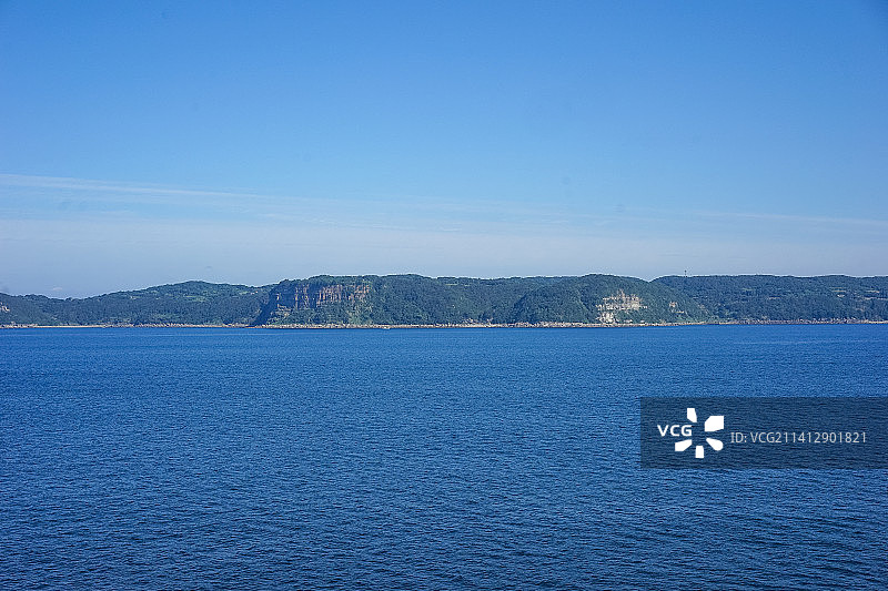 日本佐世保海岸线风光图片素材