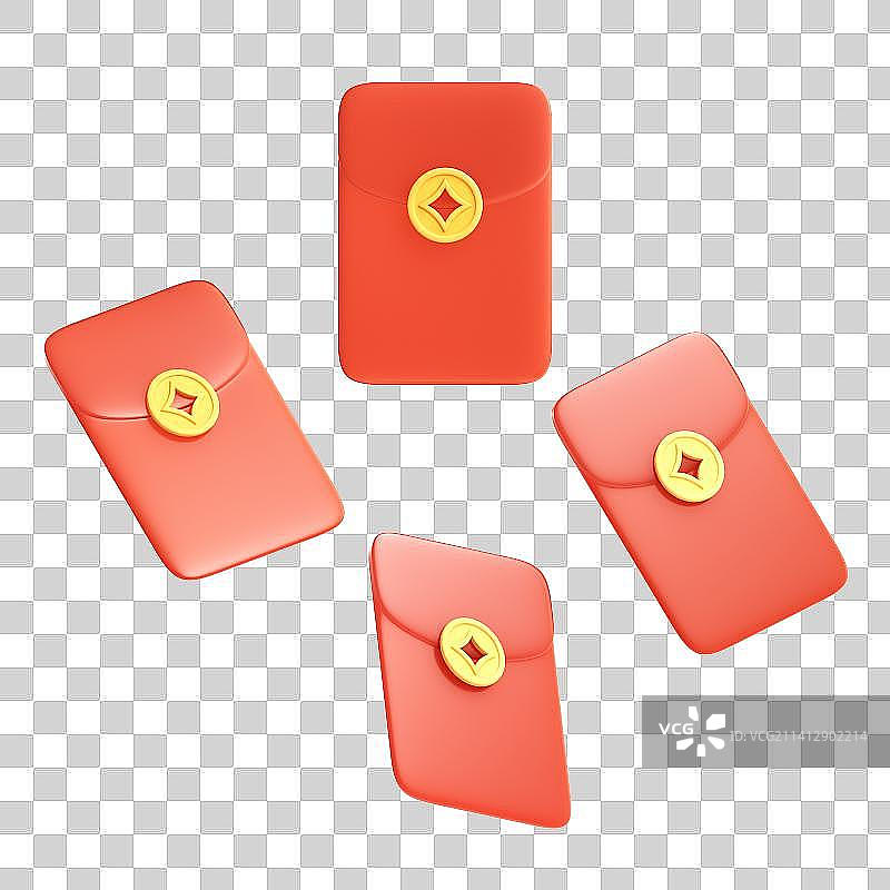 3D渲染的可爱元素图片素材