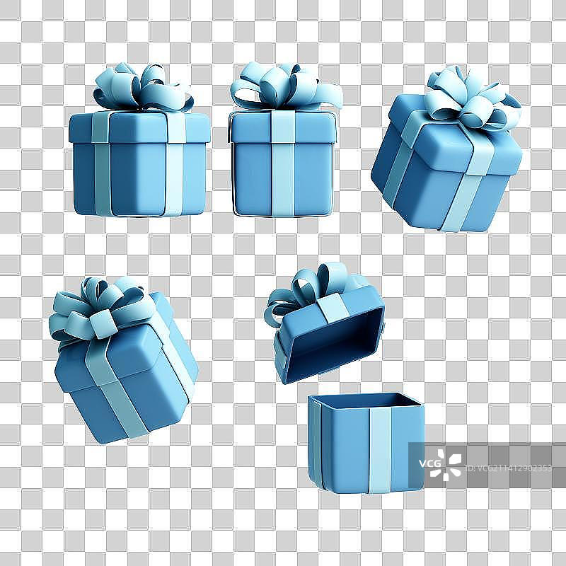 3D渲染的可爱元素图片素材