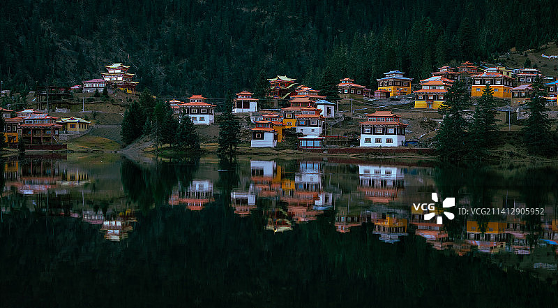 措卡湖图片素材