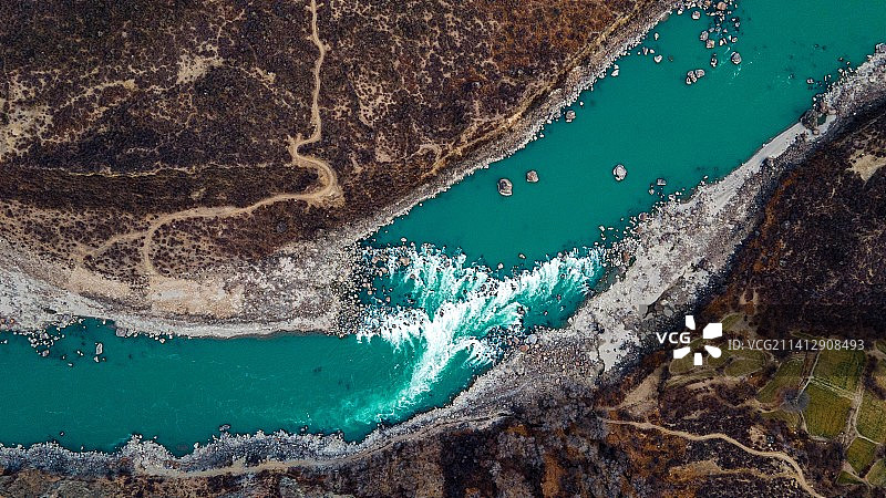 索松村的冬天图片素材