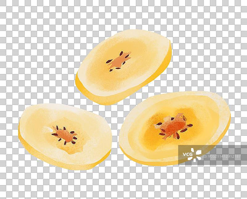 香蕉片图片素材