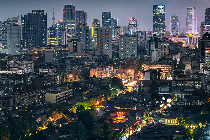 宽窄巷子图片素材