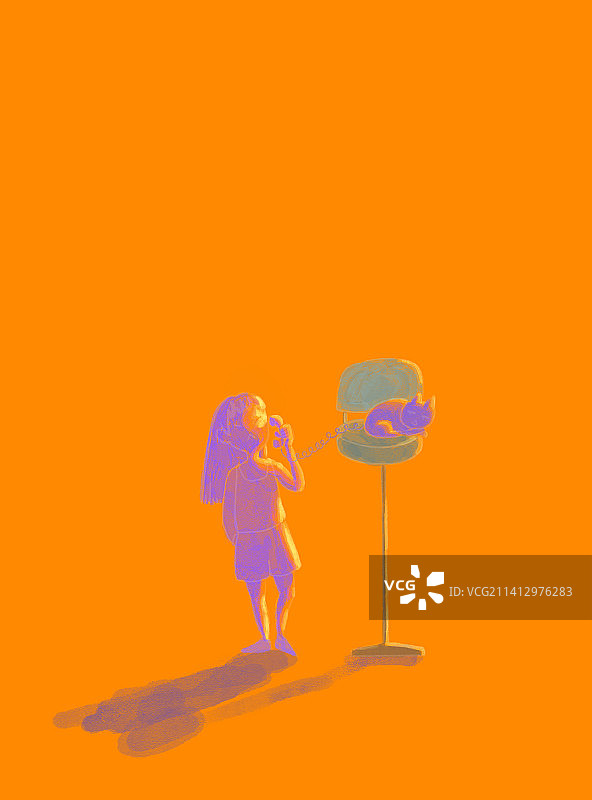 CALL CAT图片素材