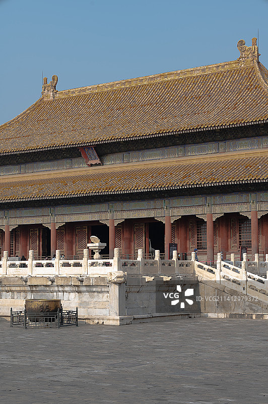 北京首都故宫紫禁城图片素材