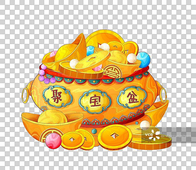 聚宝盆图片素材