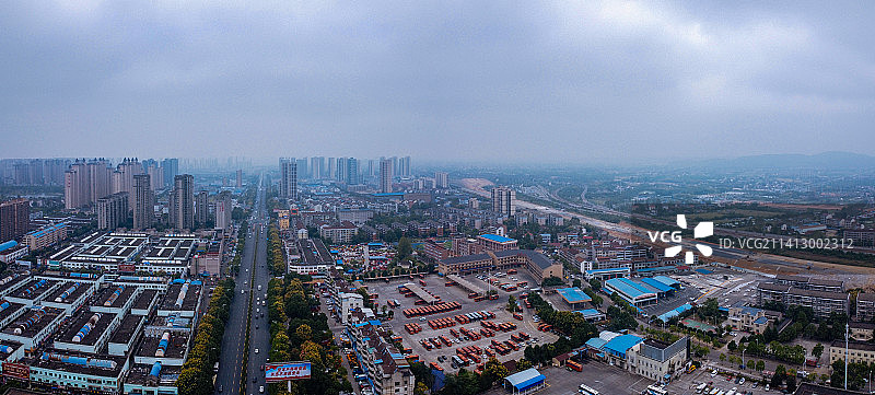 常德 地标 航拍 武陵区 司马路 环湖路 司马楼 欢乐水世界图片素材