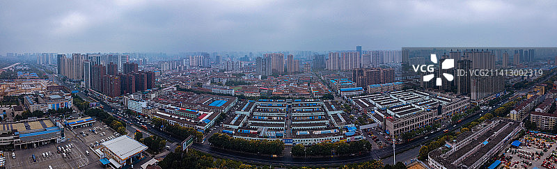 常德 地标 航拍 武陵区 司马路 环湖路 司马楼 欢乐水世界图片素材