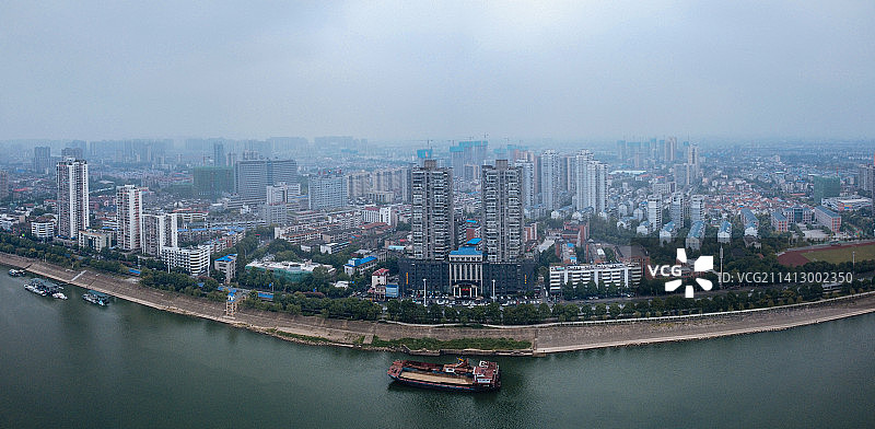 常德 地标 航拍 武陵区 司马路 环湖路 司马楼 欢乐水世界图片素材