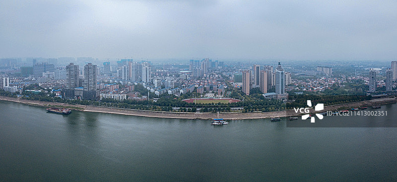 常德 地标 航拍 武陵区 司马路 环湖路 司马楼 欢乐水世界图片素材