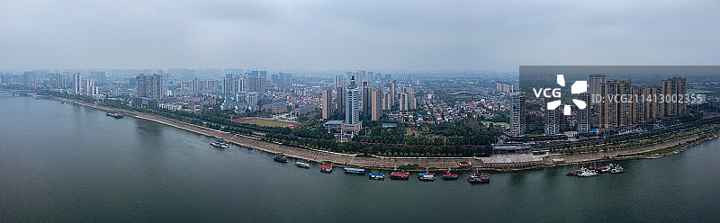 常德 地标 航拍 武陵区 司马路 环湖路 司马楼 欢乐水世界图片素材