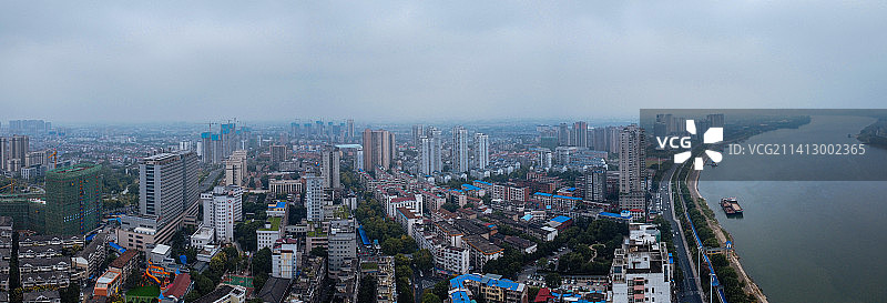 常德 地标 航拍 武陵区 司马路 环湖路 司马楼 欢乐水世界图片素材