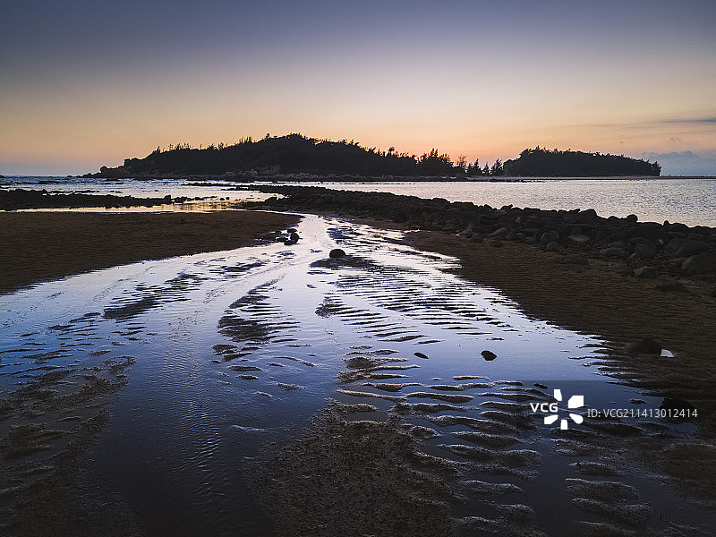 广东阳江海陵岛马尾岛风光图片素材