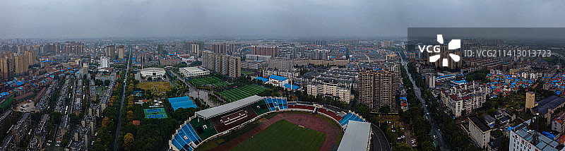 孝感市 孝南区 乾坤大道 孝感市文化中心 复兴大道 崇文广场图片素材