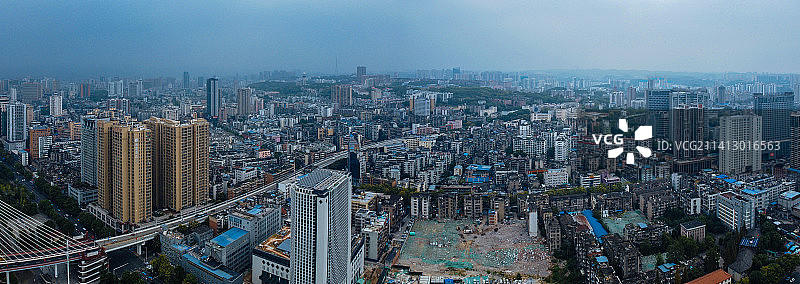 宜昌市 地标 航拍 伍家岗区 夷陵大道 万达广场 中心人民医院 江海路图片素材