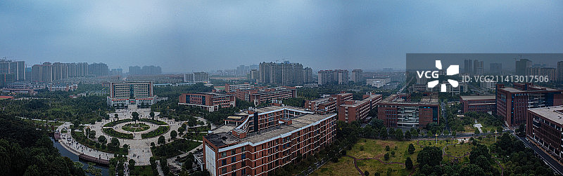 益阳市 地标 航拍 赫山区 益阳大道 益阳海洋城 万达广场 龙州北路图片素材