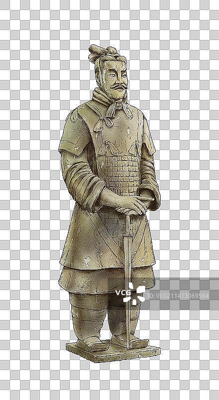 将军俑图片素材