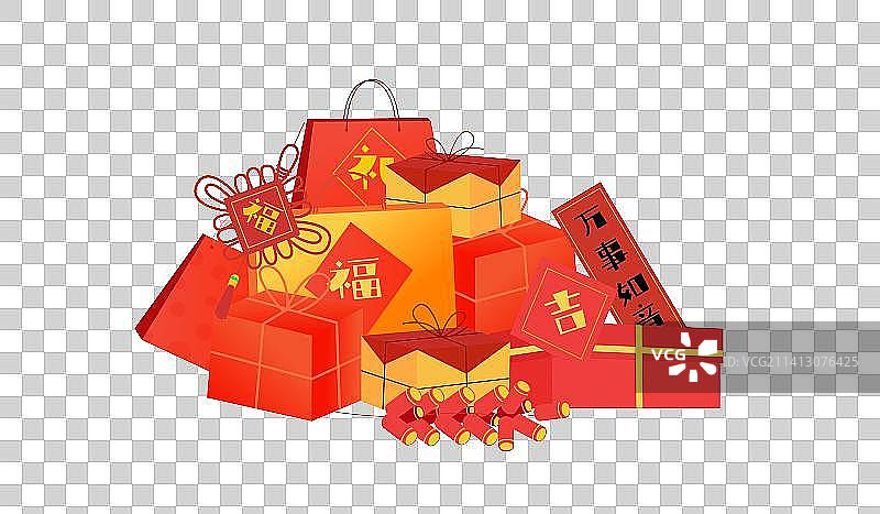 年货礼物图片素材