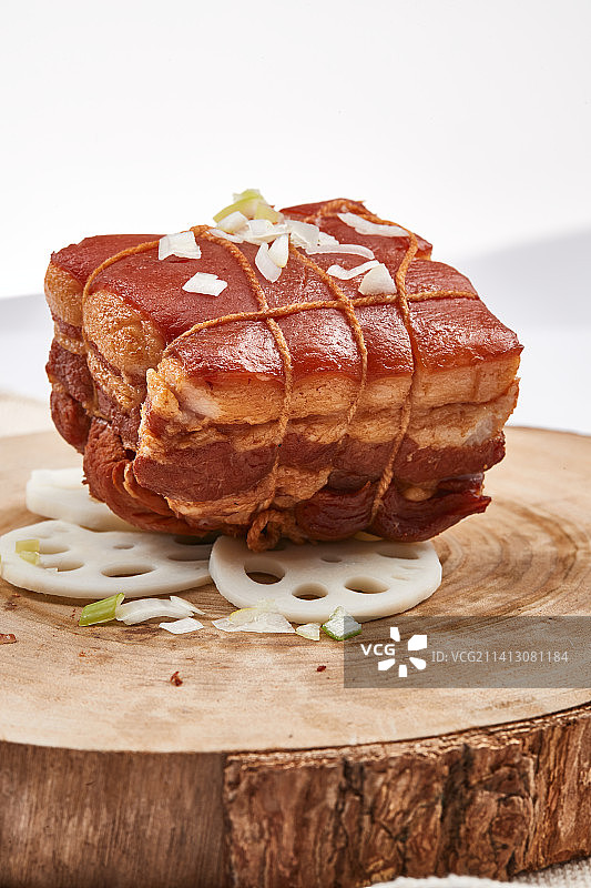 柴沟堡熏肉（烟熏五花肉）图片素材